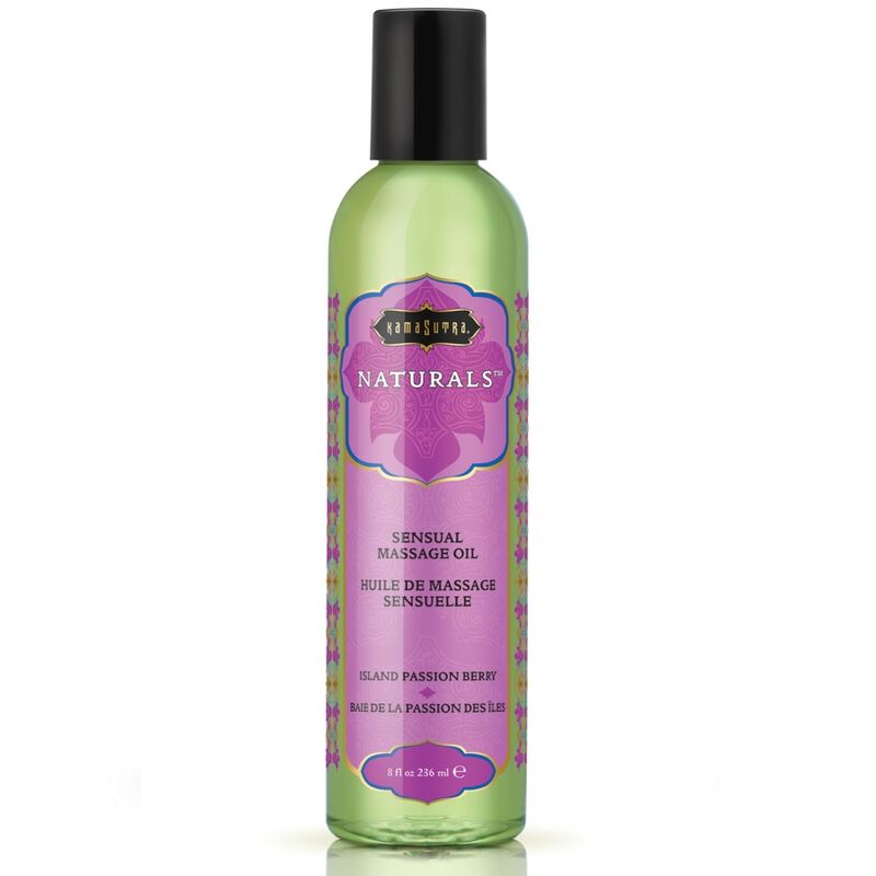 KAMASUTRA - ÓLEO DE MASSAGEM NATURAL MARACUJÁ 236 ML