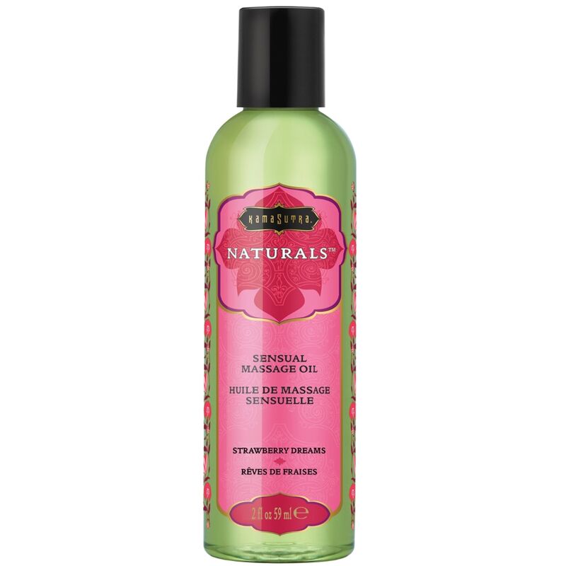 KAMASUTRA - ÓLEO DE MASSAGEM NATURAL STRAWBERRY DREAMS 59 ML