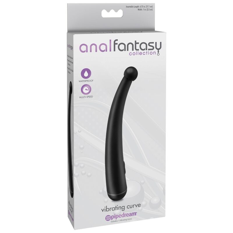 FANTASIA ANAL - VIBRADOR CURVO