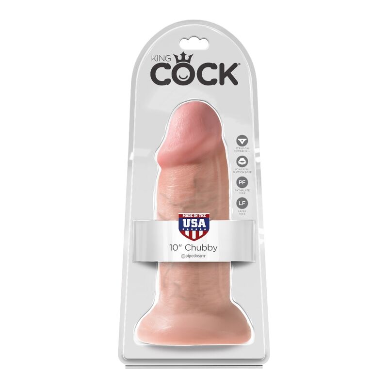 KING COCK - DILDO REALISTA CHUBBY 25,4 CM