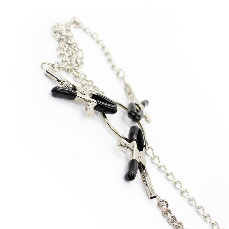 OHMAMA FETISH - GRAMPOS DE MAMILOS DE METAL 3 EM 1