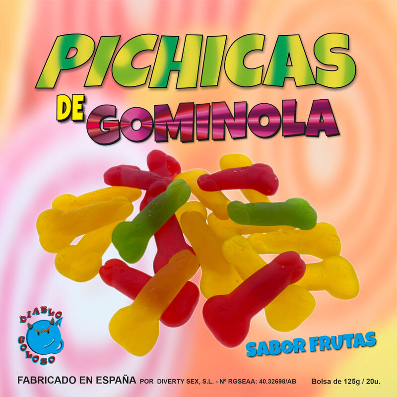 DIABLO GOLOSO - FATIAS DE GOMAS DE FRUTAS