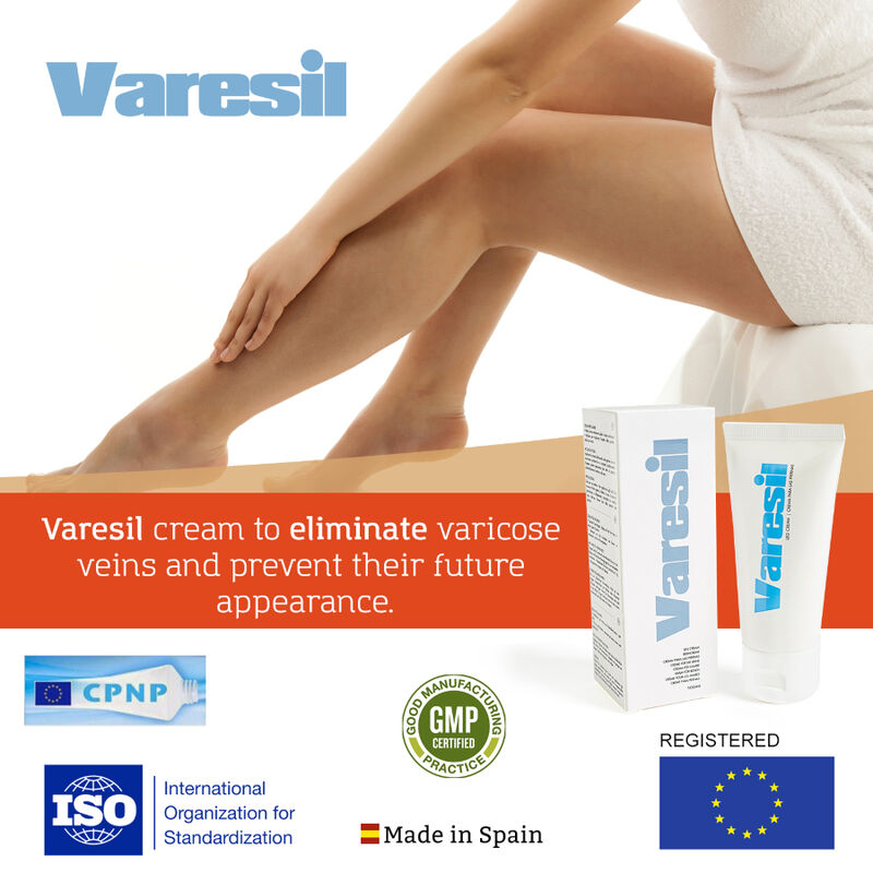500 COSMÉTICOS - VARESIL CREME TRATAMENTO PARA VARIZES