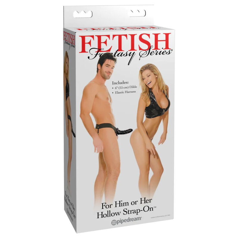 SÉRIE FETISH FANTASY - SÉRIE BLACK DREAM HOLLOW STRAP ON