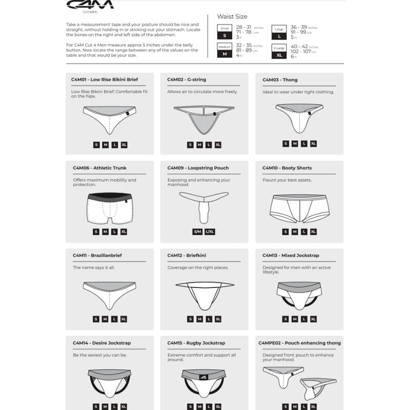 CUT4MEN - TANGA PROVOCATIVE ROSA SKAI XL