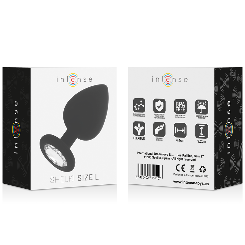 INTENSO - SHELKI L PLUG ANAL PRETO