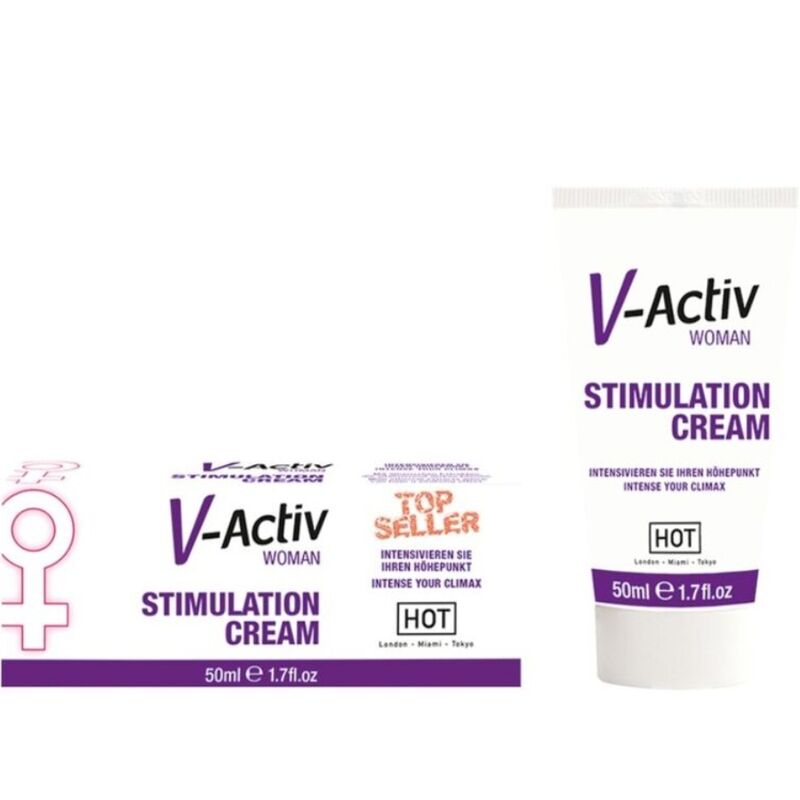 HOT - V-ACTIV CREME DE ESTIMULAÇÃO MULHER 50ML