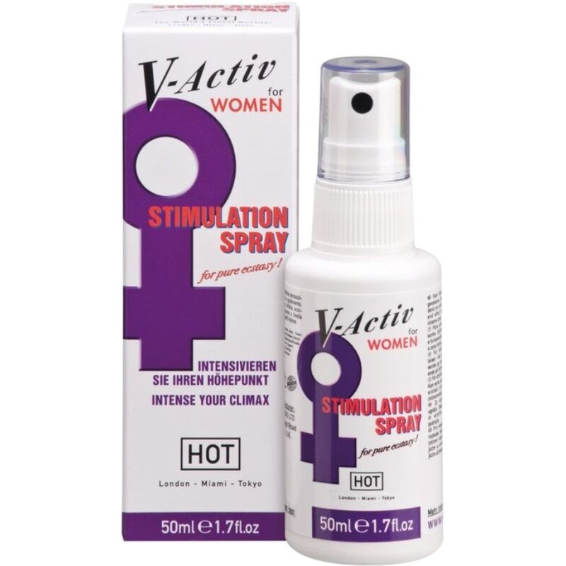 QUENTE - V-ACTIV PENIS POWER SPRAY MULHERES 50ML