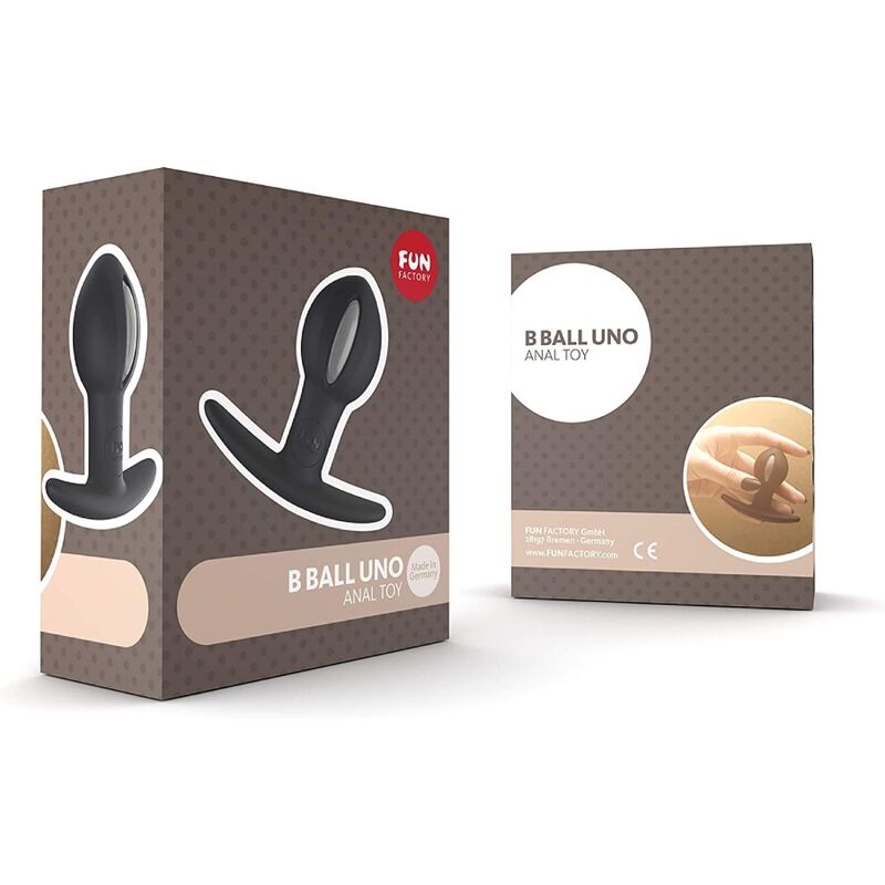 FUN FACTORY - B-BALL UNO GRAU/SCHWARZ