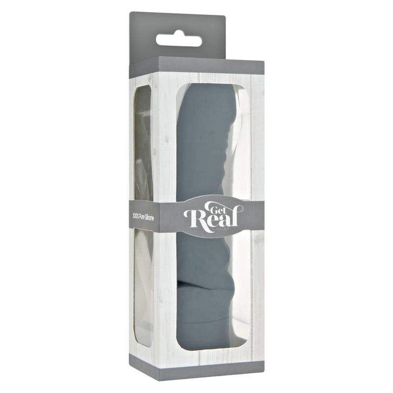 SEJA REAL - MINI VIBRADOR CLÁSSICO PONTO G PRETO