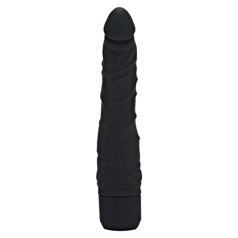 GET REAL - KLASSISCHER SLIM-VIBRATOR SCHWARZ