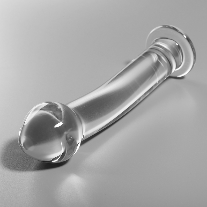 NEBULA SERIE VON IBIZA - MODELL 11 DILDO BOROSILIKATGLAS KLAR 16 CM -O- 3 CM