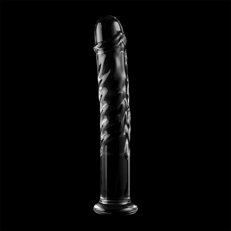 SÉRIE NEBULA DA IBIZA - MODELO 16 DILDO VIDRO BOROSILICADO TRANSPARENTE 18,5 CM -O- 3 CM
