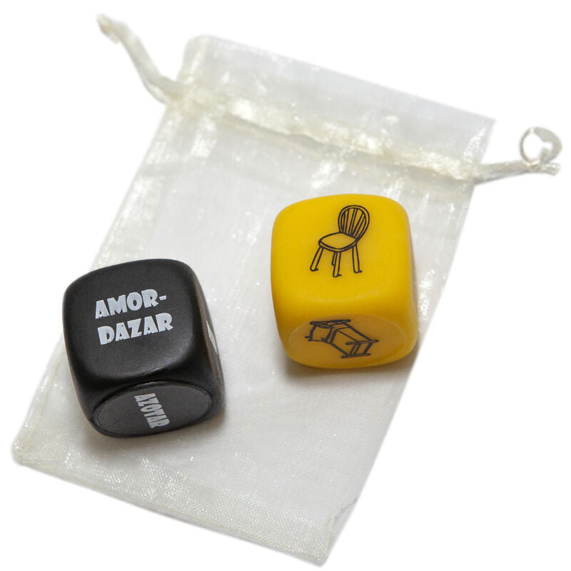 DIABLO PICANTE - BOLSA DE JOGO COM DADOS SADO 3 MM x 3 MM + DADOS ITEM