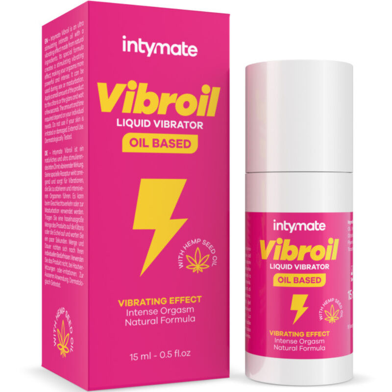 INTIMATELINE INTYMATE - ÓLEO ÍNTIMO VIBROIL PARA ELA EFEITO VIBRANTE 15 ML