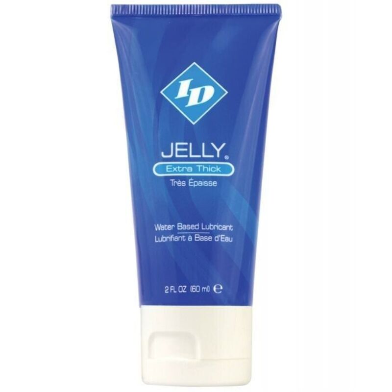 ID JELLY - LUBRIFICANTE À BASE DE ÁGUA EXTRA GROSSO TUBO DE VIAGEM 60 ML