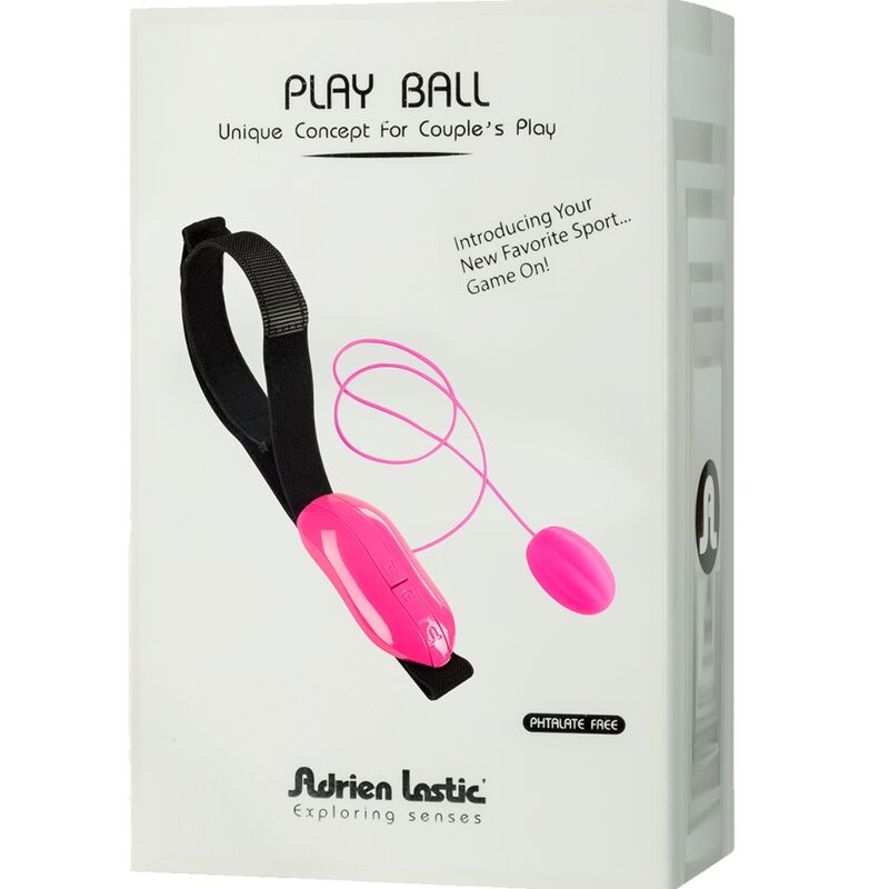 ADRIEN LASTIC - MINI OVO VIBRANTE PLAY BALL PARA CASAIS ROSA