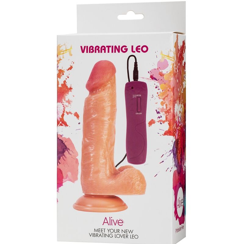 ALIVE - LEO REALISTISCHER PENISVIBRATOR 17 CM