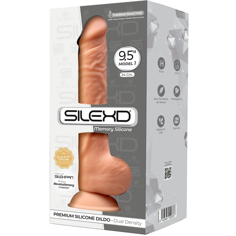 SILEXD - MODELL 1 REALISTISCHER PENIS PREMIUM SILEXPAN SILIKON 24 CM