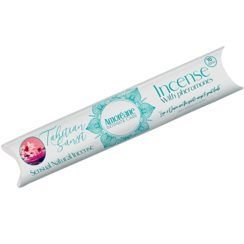 AMOREANE - INCENSO TAHITIAN SUNSET COM FEROMONAS AROMA FLORAL