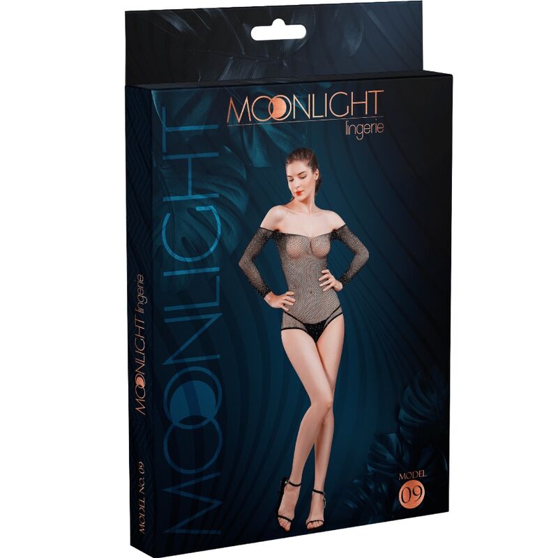 MOONLIGHT - MODELO 9 BODY PRETO TAMANHO ÚNICO