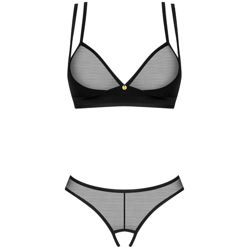 OBSESSIVE - CONJUNTO NESARI DUAS PEÇAS CROTCHLESS XS/S