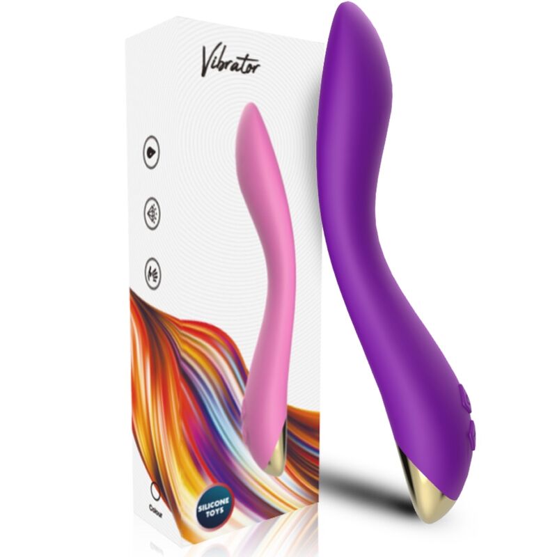 ARMONY - VIBRADOR FLAMINGO MULTIPOSIÇÕES ROXO