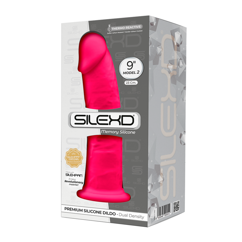 SILEXD - MODELL 2 REALISTISCHER PENIS PREMIUM SILEXPAN SILIKON PINK 23 CM