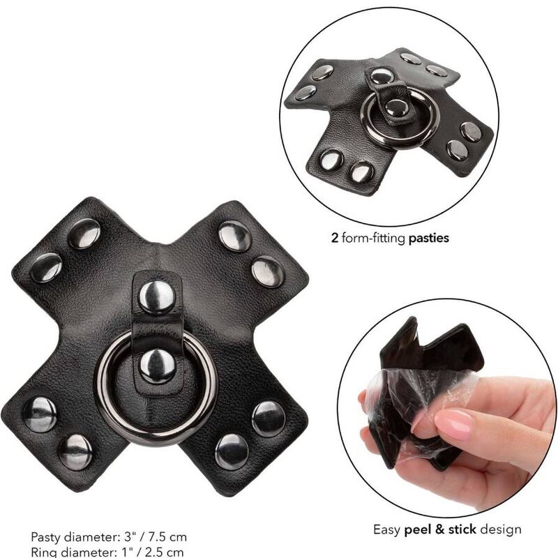 CALEXOTICS - ANEL DE O-RING EUPHORIA PRETO