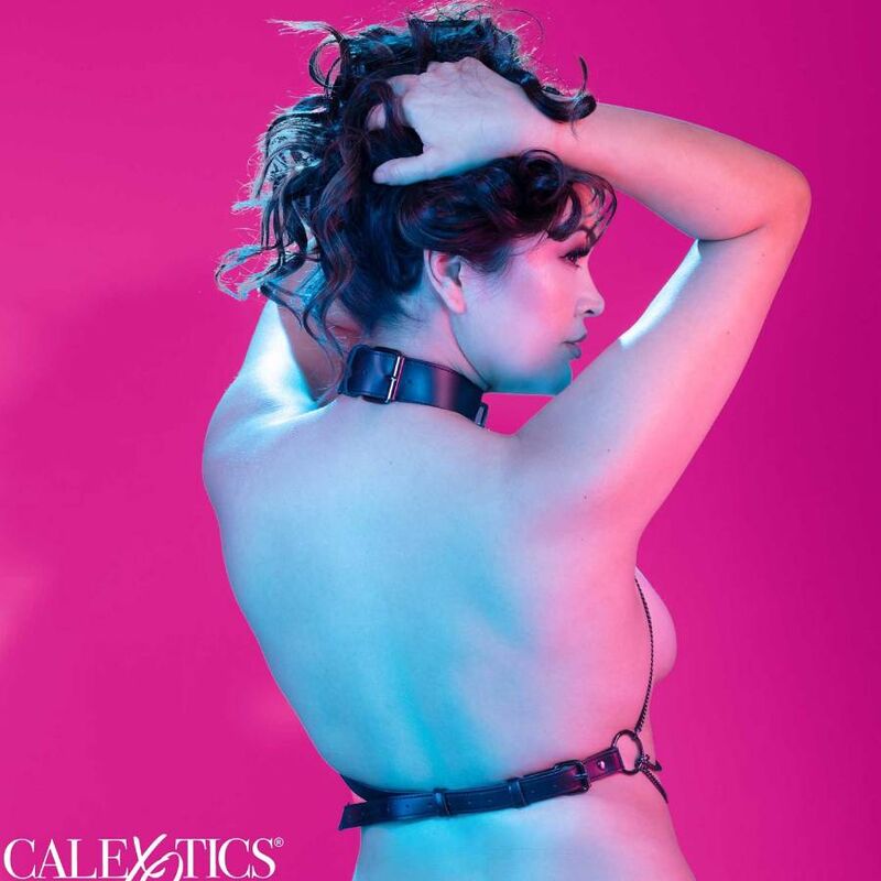 CALEXOTICS - EUPHORIA HALSBAND MIT MEHRKETTEN IN ÜBERGRÖSSE