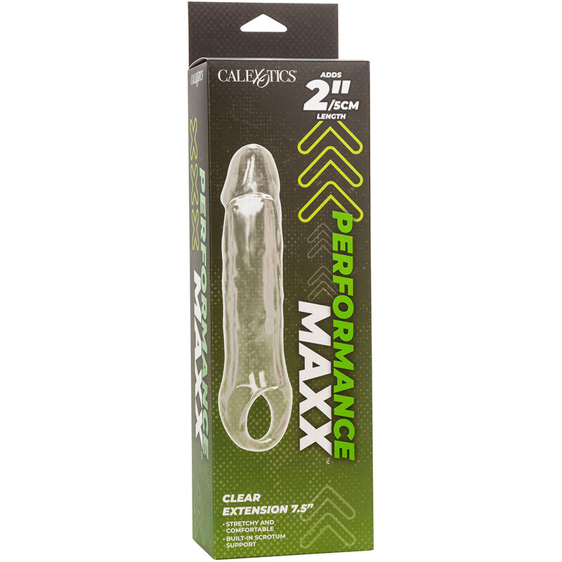 CALEXOTICS - PERFORMANCE MAXX CLEAR EXTENSÃO 7,5 TRANSPARENTE