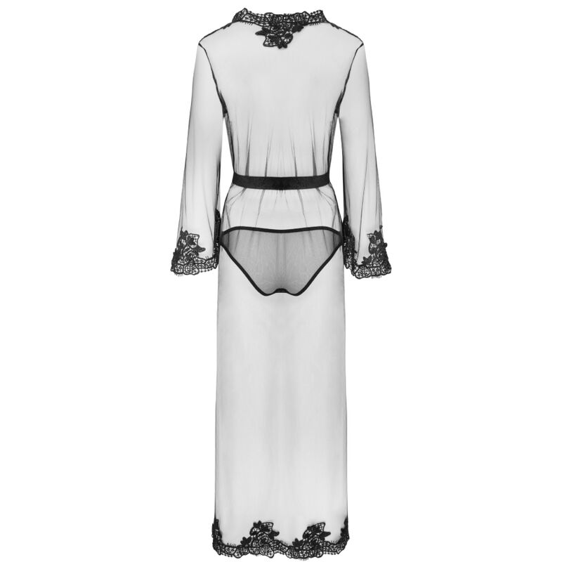 LIVCO CORSETTI FASHION - NOKINA LC XG055 VESTIDO + CALCINHA PRETA TAMANHO ÚNICO