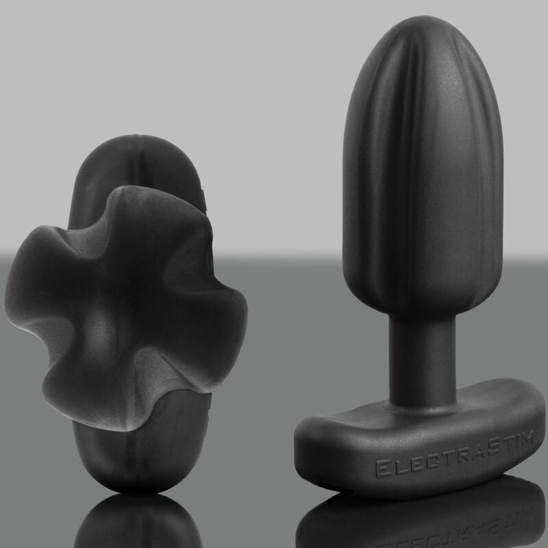 ELECTRASTIM - TARTARUS ANAL PLUG QUADRIPOLAR SILICONE PRETO