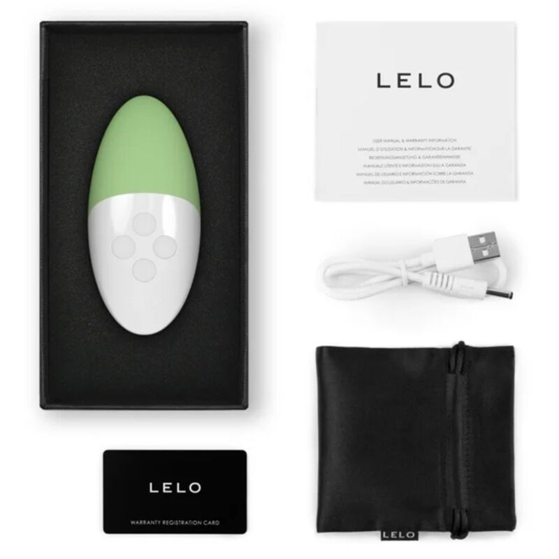 LELO - SIRI 3 MASSAGEADOR DE CLITÓRIS CREME DE PISTACHE