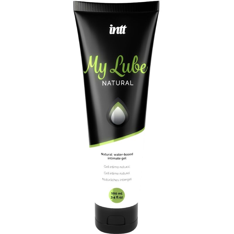 LUBRIFICANTES INTT - MY LUBE LUBRIFICANTE ÍNTIMO À BASE DE ÁGUA NATURAL
