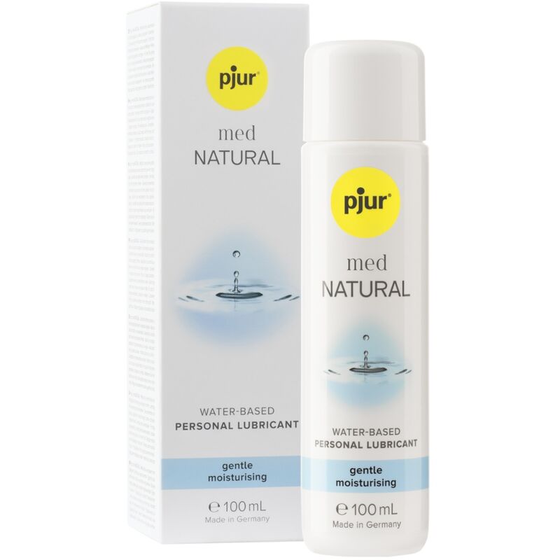 PJUR - MED LUBRIFICANTE NATURAL À BASE DE ÁGUA 100 ML