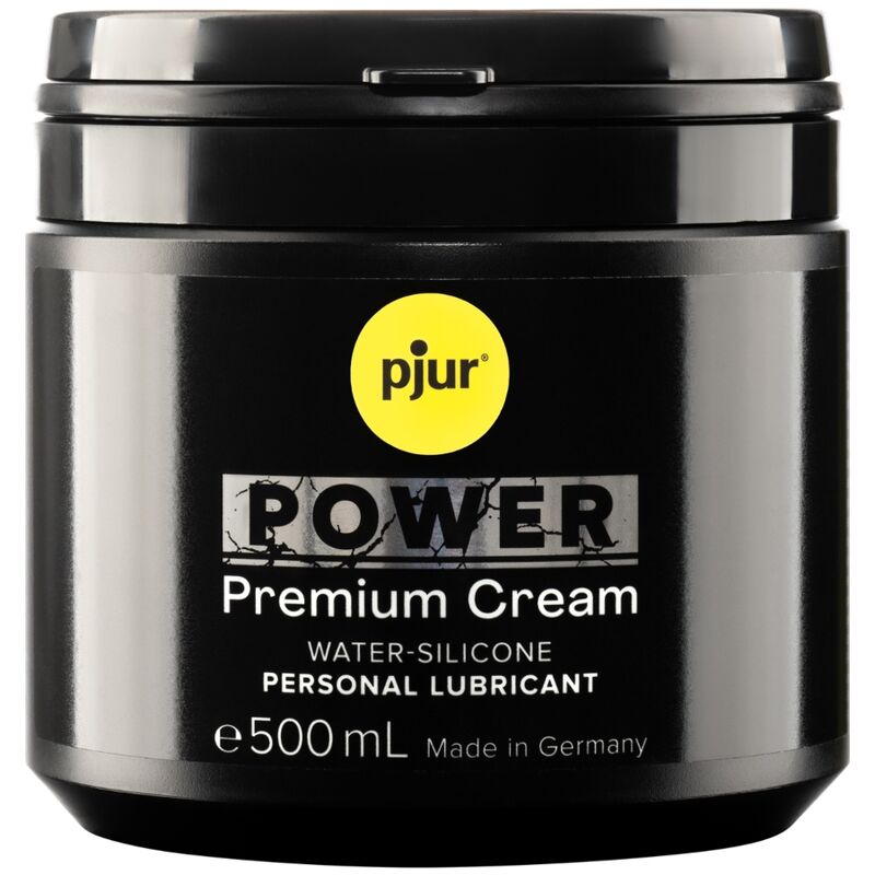 PJUR - POWER PREMIUM CREAM LUBRIFICANTE PESSOAL 500 ML