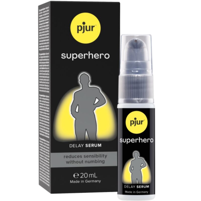 PJUR - SUPERHERO SÉRUM RETARDANTE CONCENTRADO 20 ML