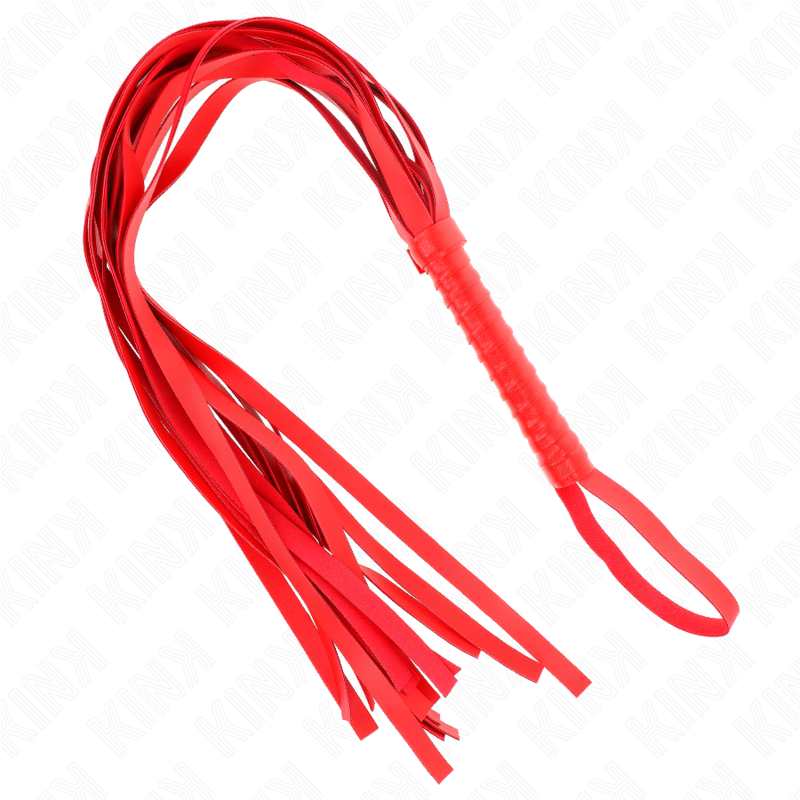 KINK - CHICOTE VERMELHO CABO CURTO CAUDA LONGA 70 CM