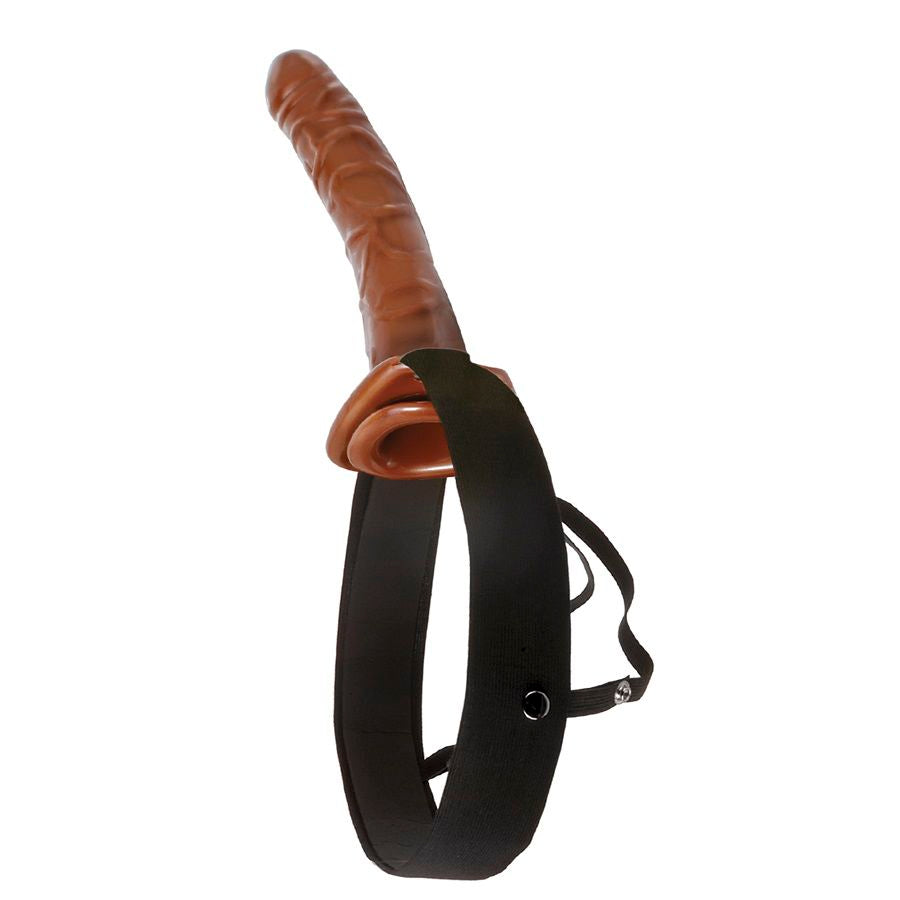 SÉRIE DE FANTASIA DE FETICHE - CHOCOLATE DREAM HOLLOW STRAP-ON