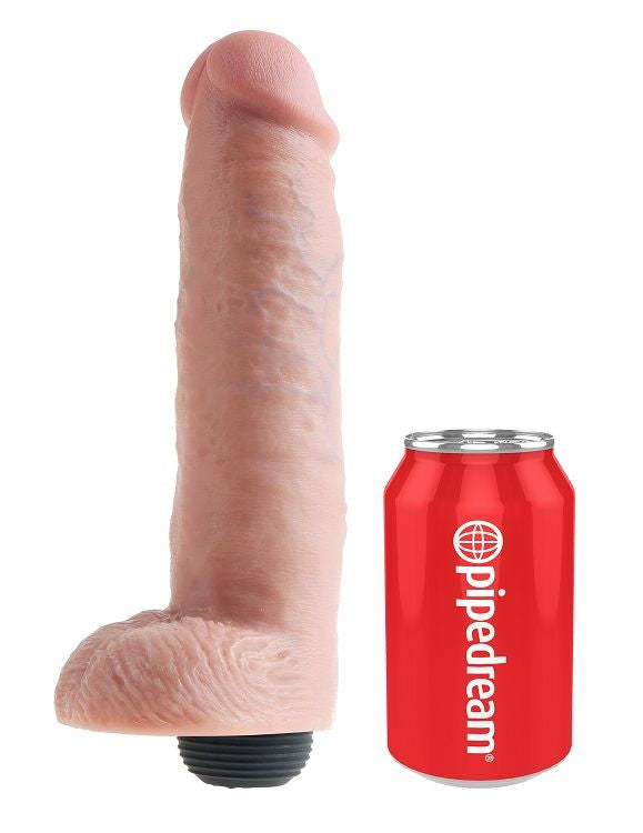 KING COCK - EJACULADOR NATURAL REALISTA PENIS 25,40 CM