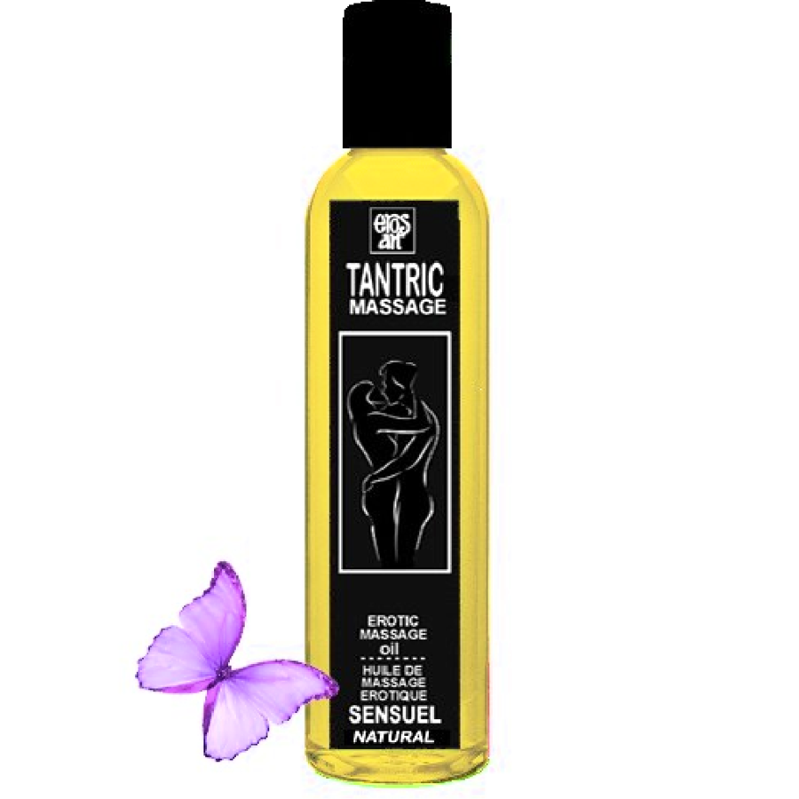 EROS-ART - ÓLEO DE MASSAGEM TÂNTRICA NATURAL E AFRODISÍACO NEUTRO 200 ML