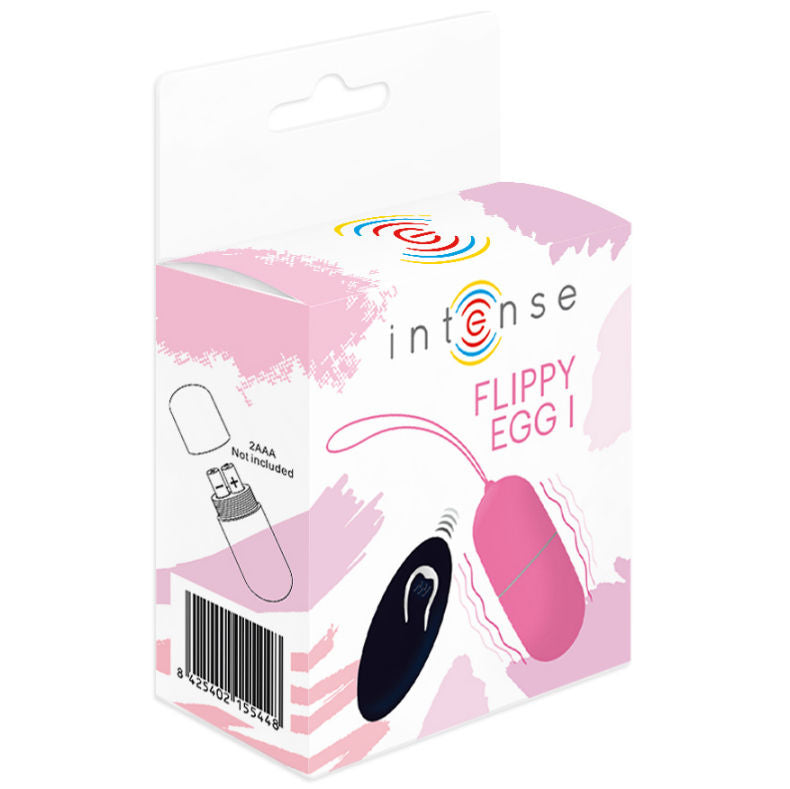 INTENSO - FLIPPY I OVO VIBRANTE COM CONTROLE REMOTO ROSA