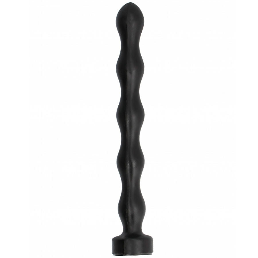 ALL BLACK - PLUG ANAL BOLA 32 CM