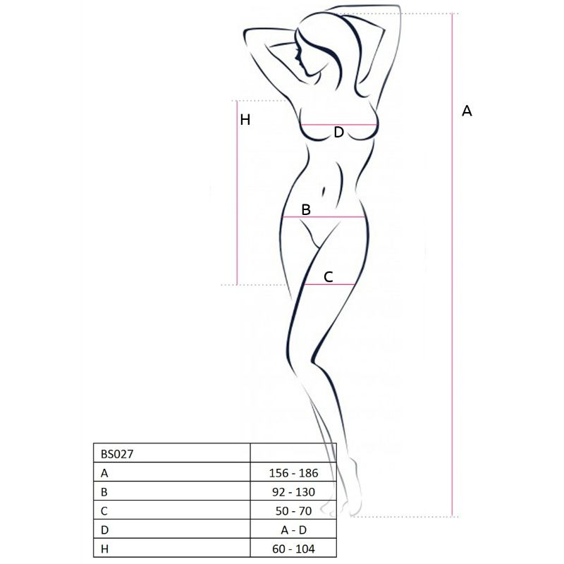 PAIXÃO - MULHER BS027 BODYSTOCKING VESTIDO BRANCO ESTILO TAMANHO ÚNICO