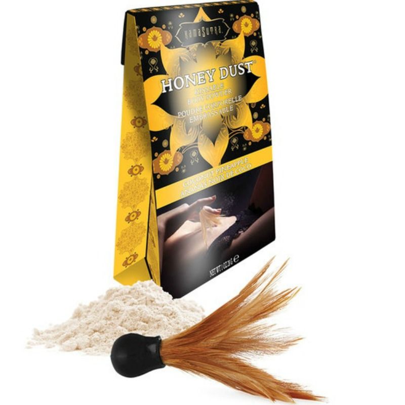 KAMASUTRA - PÓ DE COCO E ABACAXI BEIJÁVEL 28 GR