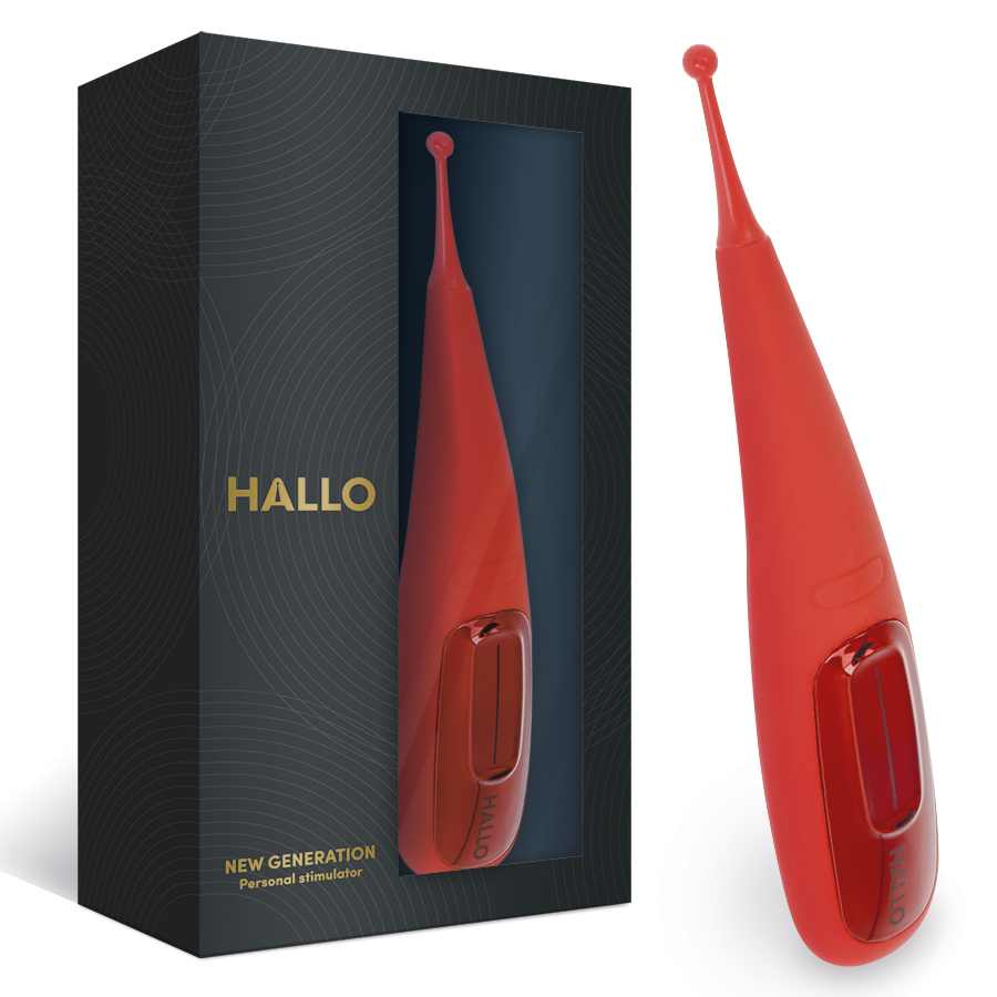 HALLO - FOCUS VIBRADOR VERMELHO