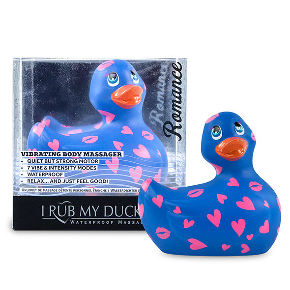 BRINQUEDOS GRANDES DE PROVOCAÇÃO - I RUB MY DUCKIE 2.0 | ROMANCE (ROXO E ROSA)