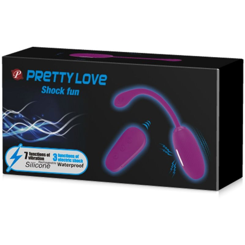PRETTY LOVE - SHOCK FUN OVO VIBRANTE E ELETROCHOQUE