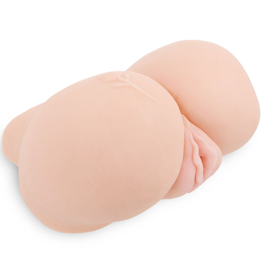 CRAZY BULL - VAGINA E ÂNUS COM TATUAGEM REALISTA COM VIBRAÇÃO